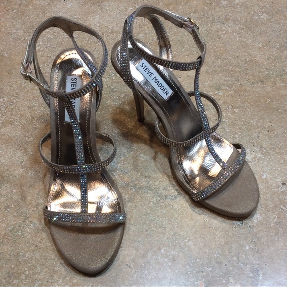 STEVE MADDEN LUULU DRESSY SANDALS - Picture 1 of 6